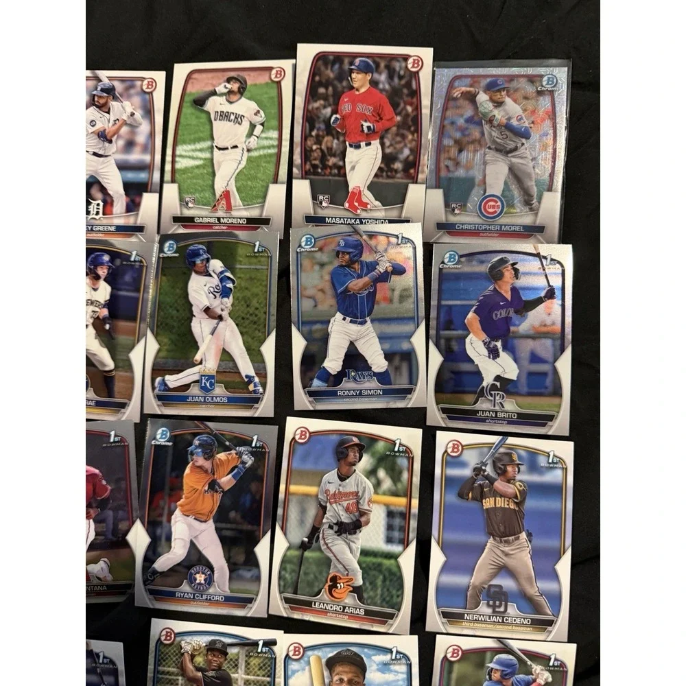 2021 /‎ 2023 Topps MLB Baseball cards BCP Series One, Numbered, BP lot of 25